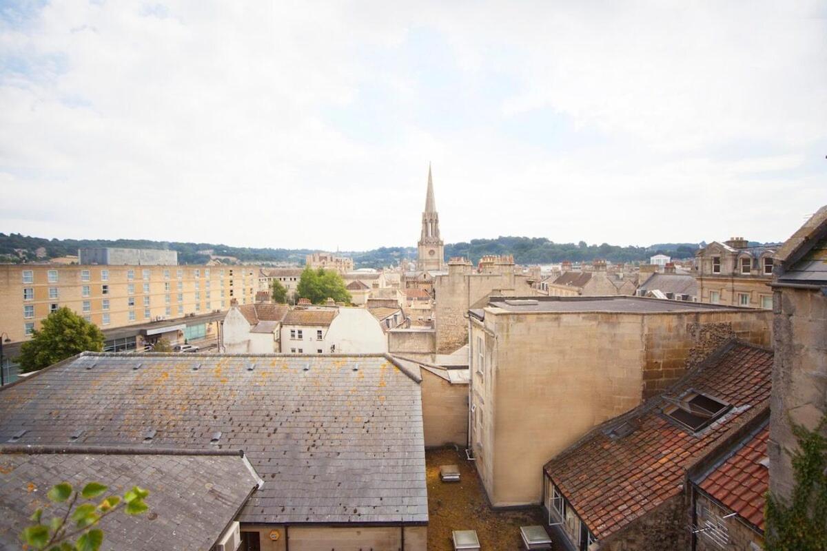 The Roof Terrace Maisonette - City Centre Bath Zewnętrze zdjęcie