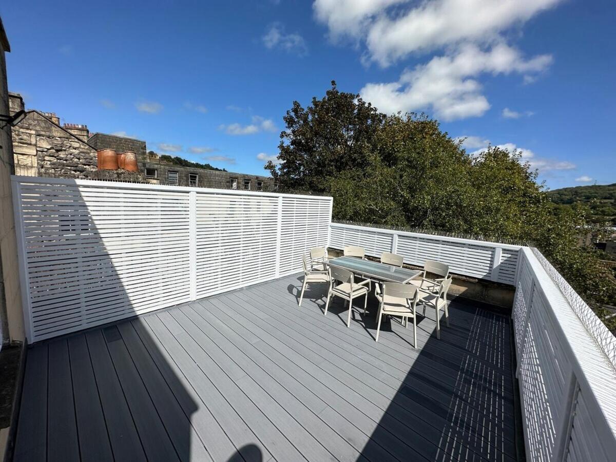 The Roof Terrace Maisonette - City Centre Bath Zewnętrze zdjęcie