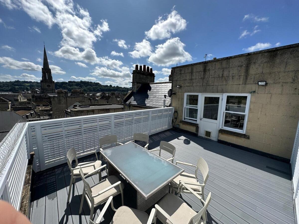 The Roof Terrace Maisonette - City Centre Bath Zewnętrze zdjęcie